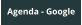Agenda - Google